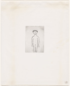 Louise Bourgeois. Michel, plate 7 of 24, from the series, Self Portrait. 2009