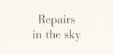 Louise Bourgeois. Repairs in the Sky, no. 3 of 9, component B, from the series, What Is the Shape of This Problem? 1999