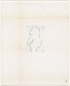 Louise Bourgeois. Pregnant, plate 8 of 24, from the series, Self Portrait. 2009