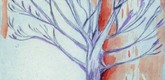 Louise Bourgeois. Untitled (Tall Tree), in Les Arbres (6), from the editioned series of portfolios, Les Arbres (1-6). 2004