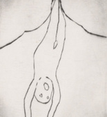 Louise Bourgeois. Birth, plate 10 of 24, from the series, Self Portrait. 2009
