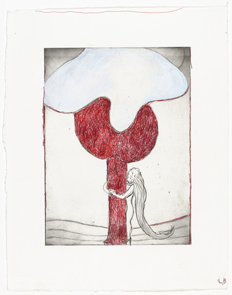 Louise Bourgeois. Embracing the Tree II. 2003