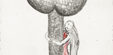 Louise Bourgeois. Embracing the Tree II. 2003