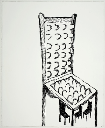 Louise Bourgeois. Le P&egrave;re et les 3 Fils. 1999