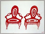 Louise Bourgeois. The Duet (The Armchair as a Symbol of Friendlyness). 2002