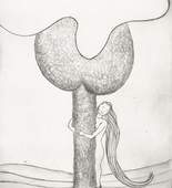 Louise Bourgeois. Embracing the Tree II. 2003