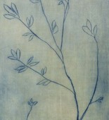 Louise Bourgeois. Untitled (Three Branches with Offshoots), in Les Arbres (6), from the editioned series of portfolios, Les Arbres (1-6). 2004