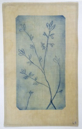 Louise Bourgeois. Untitled (Three Branches with Offshoots), in Les Arbres (6), from the editioned series of portfolios, Les Arbres (1-6). 2004