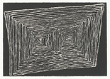 Louise Bourgeois. Has the Day Invaded the Night, or Has the Night Invaded the Day?, no. 5 of 9, component A, from the series, What Is the Shape of This Problem? 1999