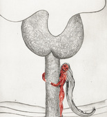 Louise Bourgeois. Embracing the Tree II. 2003