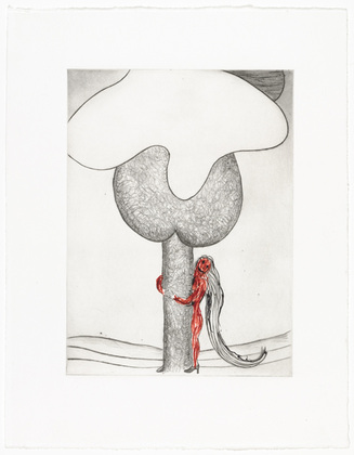 Louise Bourgeois. Embracing the Tree II. 2003