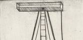 Louise Bourgeois. Plate 5 of 11, from the illustrated book, He Disappeared into Complete Silence, second edition. 1995
