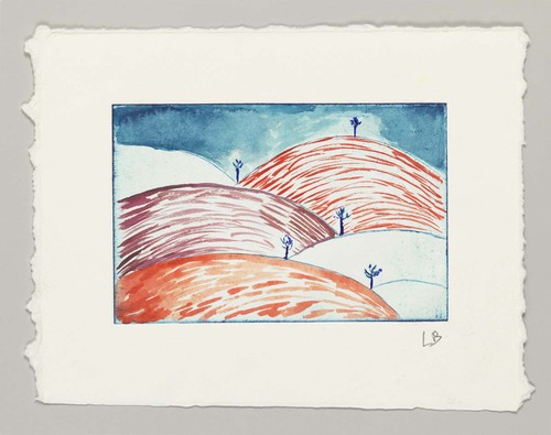 Louise Bourgeois. Untitled (Hills). 2003