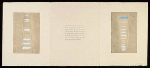 Louise Bourgeois. Untitled, no. 2 of 8, from the puritan: triptych set #4 of 12. 1990-1997