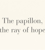 Louise Bourgeois. The Papillon, the Ray of Hope, no. 6 of 9, component B, from the series, What Is the Shape of This Problem? 1999