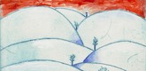 Louise Bourgeois. Untitled (Hills), from the editioned series of portfolios, Les Arbres (1-6). 2004
