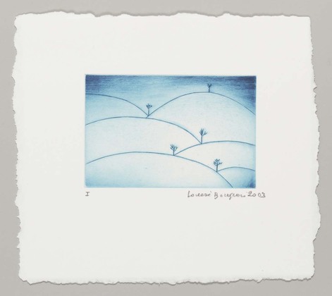 Louise Bourgeois. Untitled (Hills). 2003
