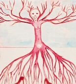Louise Bourgeois. Untitled (Wide Tree). 2004-2005