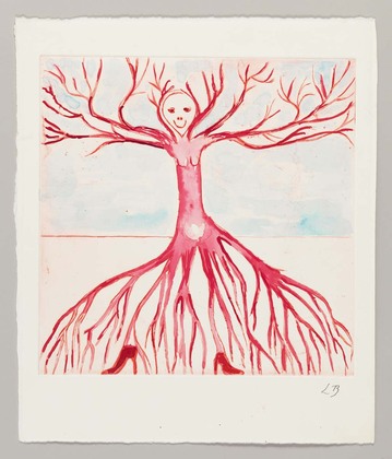 Louise Bourgeois. Untitled (Wide Tree). 2004-2005