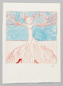 Louise Bourgeois. Untitled (Wide Tree). 2004-2005