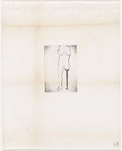 Louise Bourgeois. Topiary, plate 20 of 24, from the series, Self Portrait. 2009