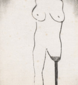Louise Bourgeois. Topiary, plate 20 of 24, from the series, Self Portrait. 2009