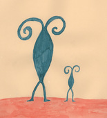 Louise Bourgeois. Father and Son. 2004