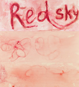 Louise Bourgeois. Untitled, no. 1 of 11, from the series, The Red Sky. 2009