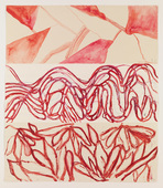 Louise Bourgeois. Untitled, no. 2 of 11, from the series, The Red Sky. 2009