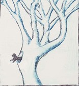 Louise Bourgeois. Untitled (Bent Tree), from the editioned series of portfolios, Les Arbres (1-6). 2004