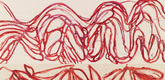 Louise Bourgeois. Untitled, no. 2 of 11, from the series, The Red Sky. 2009