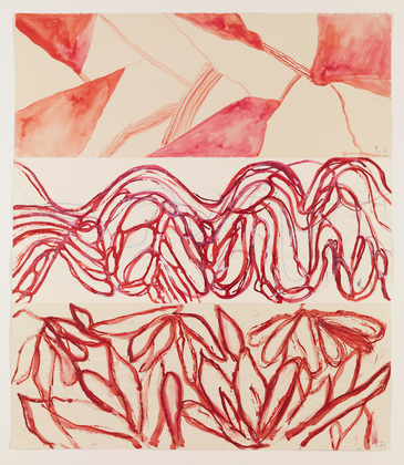 Louise Bourgeois. Untitled, no. 2 of 11, from the series, The Red Sky. 2009