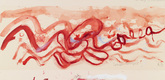 Louise Bourgeois. Untitled, no. 4 of 11, from the series, The Red Sky. 2009