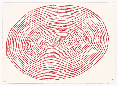 Louise Bourgeois. Art Is a Guaranty of Sanity, no. 9 of 9, component A, from the series, What Is the Shape of This Problem? 1999