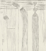 Louise Bourgeois. Plate 9 of 9, from the illustrated book, He Disappeared into Complete Silence, second edition. 1995