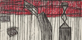Louise Bourgeois. Plate 9 of 9, from the illustrated book, He Disappeared into Complete Silence, second edition. 1995