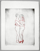 Louise Bourgeois. The Couple, plate 5 of 7, from the portfolio, La R&eacute;paration. 2001