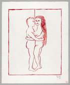 Louise Bourgeois. The Couple, plate 5 of 7, from the portfolio, La R&eacute;paration. 2001