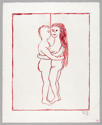 Louise Bourgeois. The Couple, plate 5 of 7, from the portfolio, La R&eacute;paration. 2001