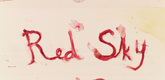 Louise Bourgeois. Untitled, no. 9 of 11, from the series, The Red Sky. 2009