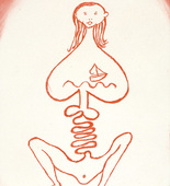 Louise Bourgeois. La Naus&eacute;e, plate 1 of 7, from the portfolio, La R&eacute;paration. 2003
