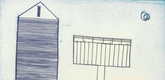 Louise Bourgeois. Plate 6 of 11, from the illustrated book, He Disappeared into Complete Silence, second edition. 1995-2003