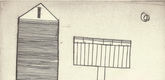 Louise Bourgeois. Plate 6 of 11, from the illustrated book, He Disappeared into Complete Silence, second edition. 1995-2003