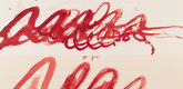 Louise Bourgeois. Untitled, no. 11 of 11, from the series, The Red Sky. 2009