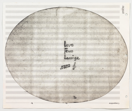 Louise Bourgeois. Love from Louise. c. 2007