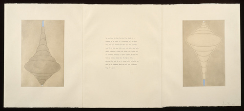 Louise Bourgeois. the puritan: triptych set #4 of 12. 1990-1997