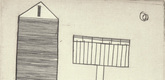 Louise Bourgeois. Plate 6 of 11, from the illustrated book, He Disappeared into Complete Silence, second edition. 1995-2003