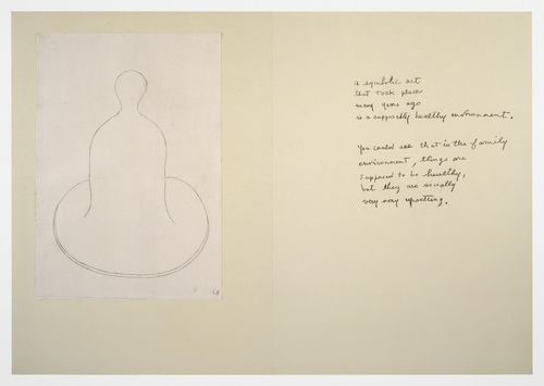 Louise Bourgeois. Untitled, no. 1 of 15, from the illustrated book, Sublimation. 2002