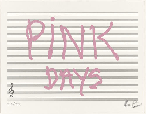 Louise Bourgeois. Pink Days. 2008