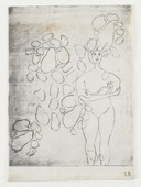 Louise Bourgeois. Mother and Child, state II of II, variant. 2007
